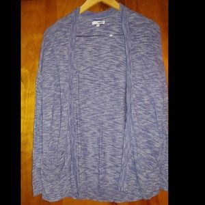 Sonoma purple cardigan